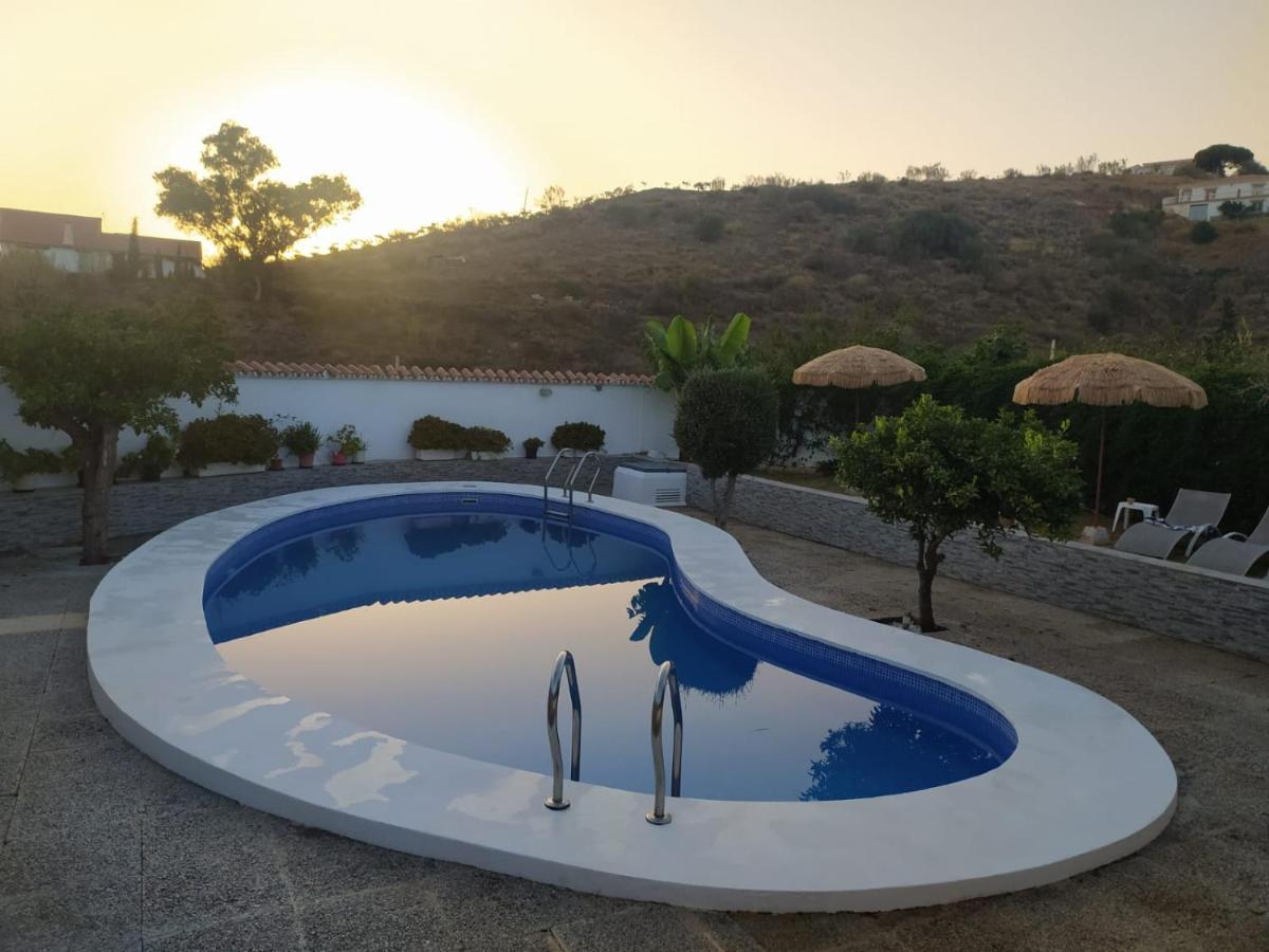 Villa Candela En Benajarafe Piscina Privada エクステリア 写真