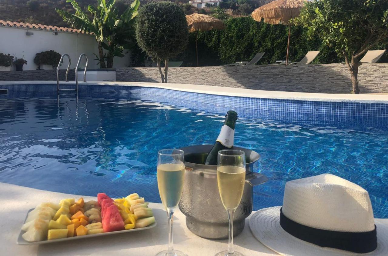 Villa Candela En Benajarafe Piscina Privada エクステリア 写真